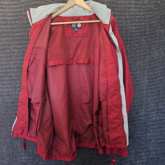 Oklahoma Sooners Lightweight Zip Up Hoodie XXL Raincoat College University - Picture 2 of 12